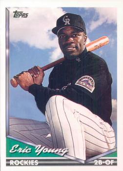 1994 Topps #712 Eric Young Front