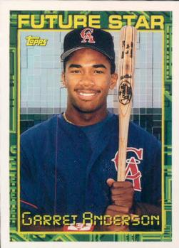 1994 Topps #84 Garret Anderson Front