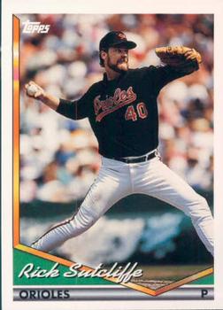 1994 Topps #91 Rick Sutcliffe Front