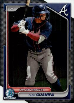 2024 Bowman - Chrome Prospects #BCP-118 Luis Guanipa Front
