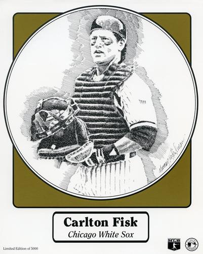 1992 TV Sports Mailbag #NNO Carlton Fisk Front