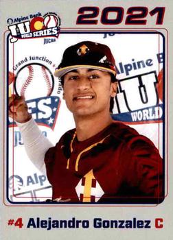 2021 Juco World Series Indian Hills Warriors #NNO Alejandro Gonzalez Front