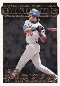1994 Topps - Black Gold #41 Mike Piazza Front