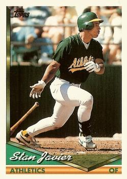 1994 Topps Traded #107T Stan Javier Front