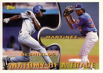 1994 Topps Traded #42T Pedro Martinez / Delino Deshields Front