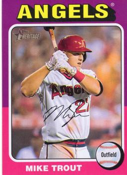 2024 Topps Heritage Mini #52 Mike Trout Front