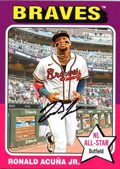 2024 Topps Heritage Mini #321 Ronald Acuña Jr. Front