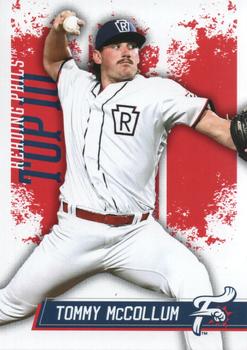 2024 Reading Fightin Phils Top 10 #07 Tommy McCollum Front