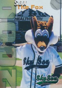 2000 Colorado Springs Sky Sox #NNO Sox the Fox Front