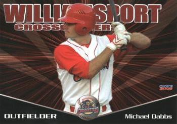 2009 Choice Williamsport Crosscutters #6 Michael Dabbs Front