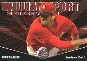2009 Choice Williamsport Crosscutters #29 Joshua Zeid Front