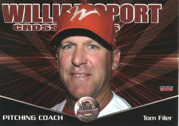 2009 Choice Williamsport Crosscutters #30 Tom Filer Front