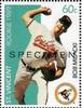 1989 St. Vincent Rookie Postage Stamps - Specimen #NNO Bob Milacki Front