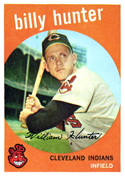 1959 Topps #11 Billy Hunter Front