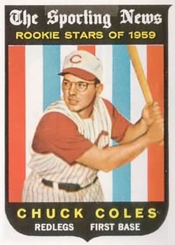 1959 Topps #120 Chuck Coles Front