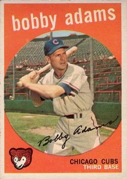 1959 Topps #249 Bobby Adams Front