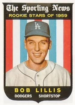 1959 Topps #133 Bob Lillis Front