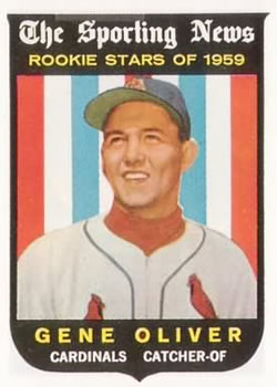 1959 Topps #135 Gene Oliver Front
