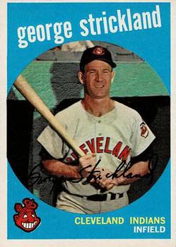 1959 Topps #207 George Strickland Front