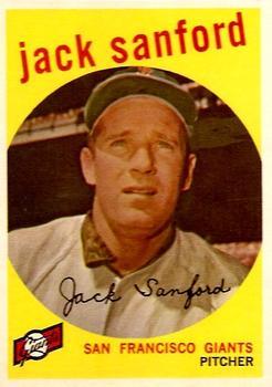 1959 Topps #275 Jack Sanford Front