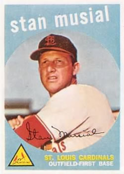 1959 Topps #150 Stan Musial Front
