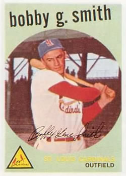 1959 Topps #162 Bobby G. Smith Front
