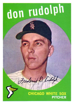 1959 Topps #179 Don Rudolph Front