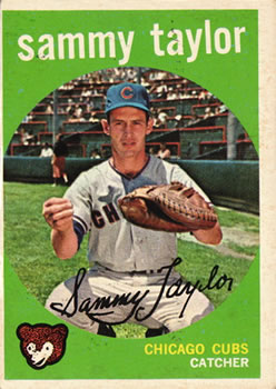 1959 Topps #193 Sammy Taylor Front