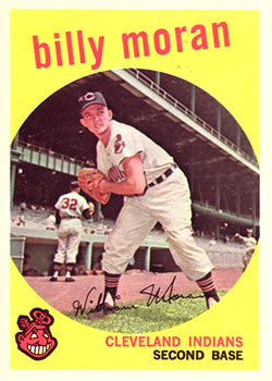 1959 Topps #196 Billy Moran Front
