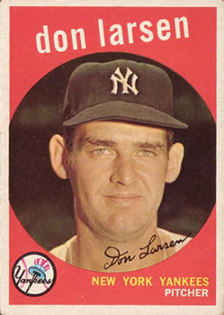 1959 Topps #205 Don Larsen Front