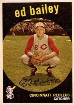 1959 Topps #210 Ed Bailey Front