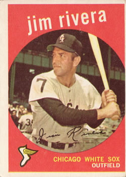1959 Topps #213 Jim Rivera Front