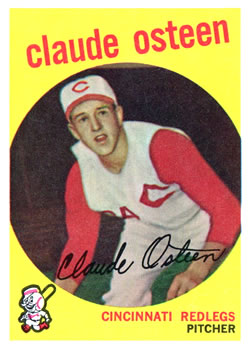 1959 Topps #224 Claude Osteen Front