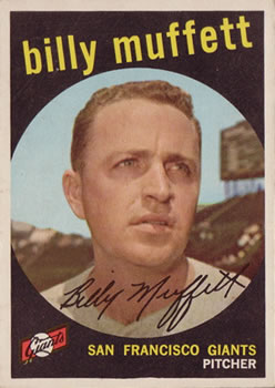 1959 Topps #241 Billy Muffett Front
