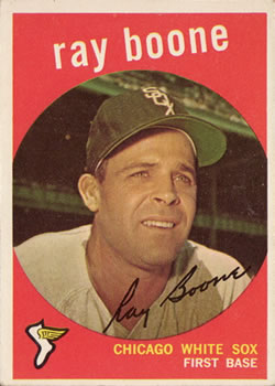 1959 Topps #252 Ray Boone Front