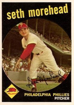 1959 Topps #253 Seth Morehead Front