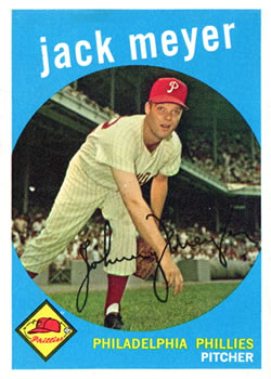 1959 Topps #269 Jack Meyer Front