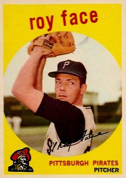1959 Topps #339 Roy Face Front