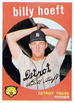 1959 Topps #343 Billy Hoeft Front