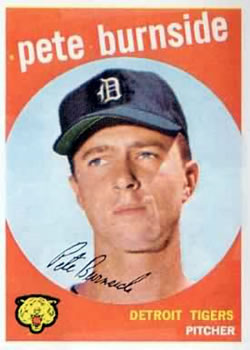 1959 Topps #354 Pete Burnside Front