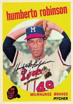 1959 Topps #366 Humberto Robinson Front