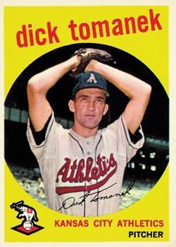 1959 Topps #369 Dick Tomanek Front