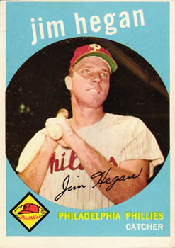1959 Topps #372 Jim Hegan Front