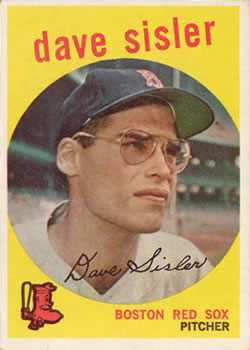 1959 Topps #384 Dave Sisler Front