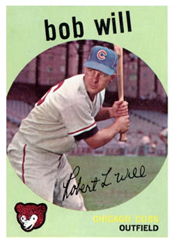1959 Topps #388 Bob Will Front