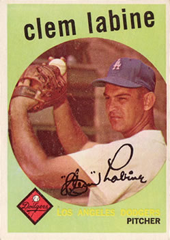 1959 Topps #403 Clem Labine Front