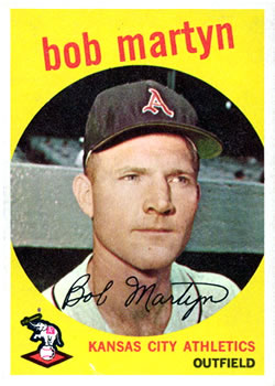 1959 Topps #41 Bob Martyn Front