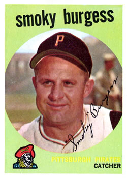 1959 Topps #432 Smoky Burgess Front