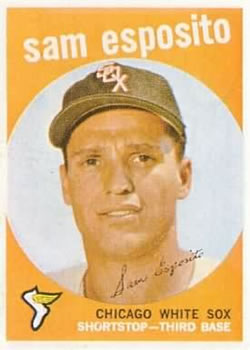 1959 Topps #438 Sam Esposito Front