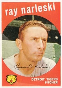 1959 Topps #442 Ray Narleski Front